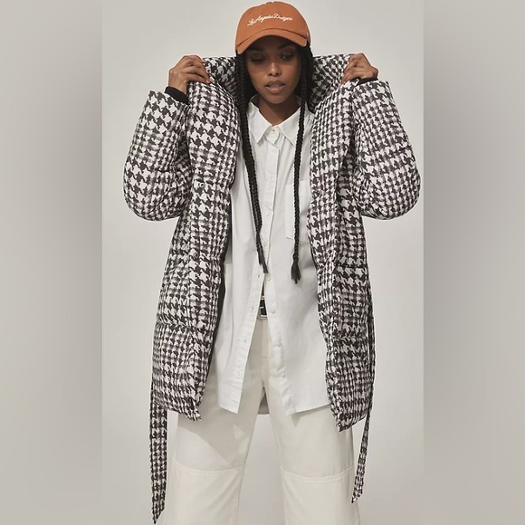 Badgley Mischka Yoko Shawl Collar Puffer Jacket NWT - Picture 5 of 15